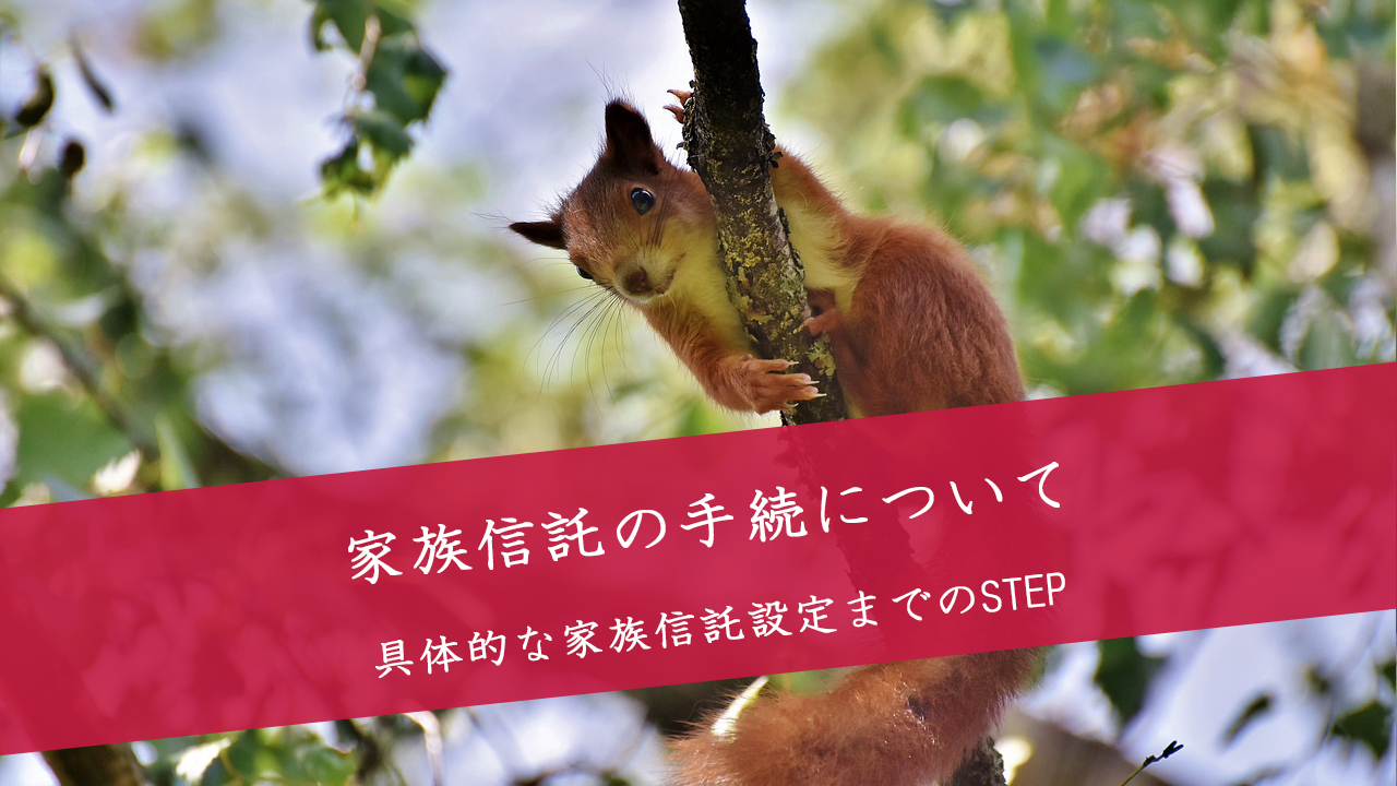 家族信託手続き具体的な5つのSTEP